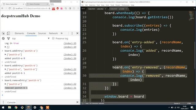 video tutorial #4 How to build a retrospective board using lists with deepstreamHub смотреть онлайн