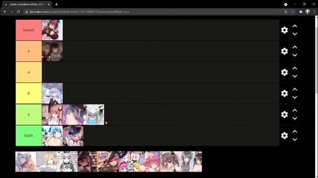 (MY ULTIMATE HOLOLIVE H3NTA1 TIERLIST) смотреть онлайн