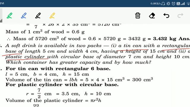 Class 9 Maths Chapter-13 Part-12 Surface Area and Volumes Exercise 13.6 смотреть онлайн
