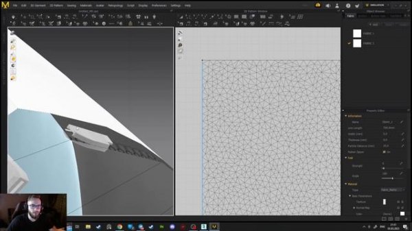 Подробный разбор интерфейса Marvelous Designer | Уроки для начинающих