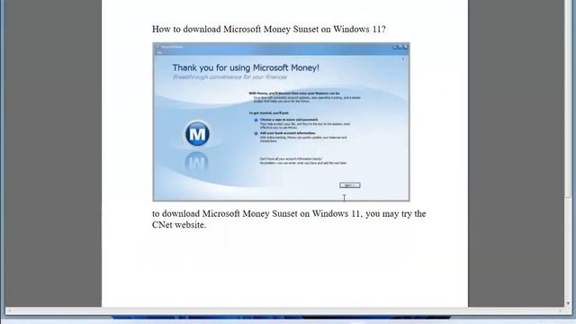 Download & install Microsoft Money Plus Sunset Deluxe on Windows 11 (2023 Updated) смотреть онлайн