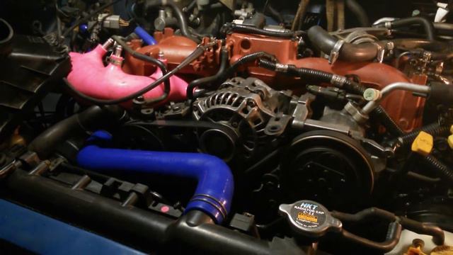 Первый запуск мотора EJ205