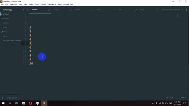 How to Reverse all line of text in Sublime Text смотреть онлайн