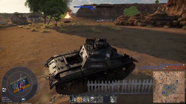 The German Walker Bulldog - leKPz M41 (War Thunder) смотреть онлайн