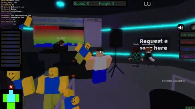 connection terminated in a roblox night club смотреть онлайн