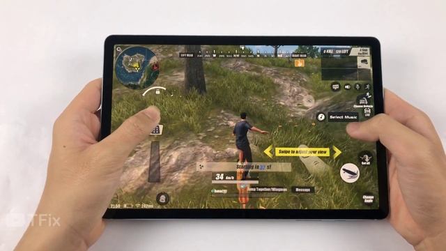 Samsung Tab S6 Test Game Rules of Survival RAM 6GB | Snapdragon 855, Battery Test смотреть онлайн