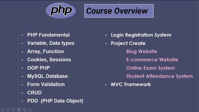 Course Overview | PHP For Absolute Beginners Full Bangla Tutorial 2021 | Part - 1 смотреть онлайн