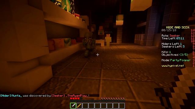 Hide 'n' Seek! (Minecraft Minigames Hypixel) смотреть онлайн
