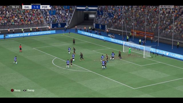 Пепе в деле (FC Porto - Galatasaray) смотреть онлайн