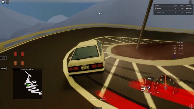 Takumi Fujiwara vs Kyoichi Sudo on Irohazaka (FULL RUN) | Initial D: Roblox Stage 3 Teaser смотреть онлайн