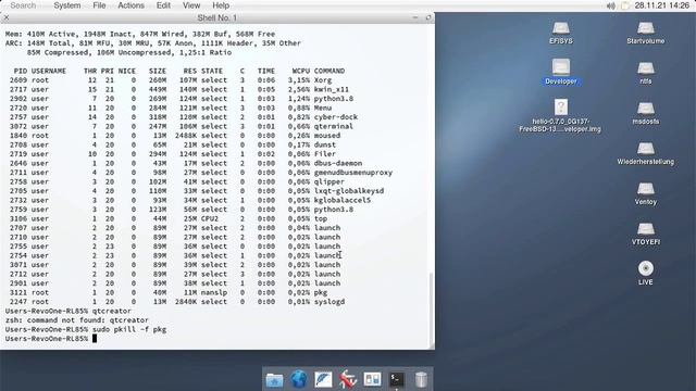 Setting up a helloSystem 0.7.0 developer system смотреть онлайн