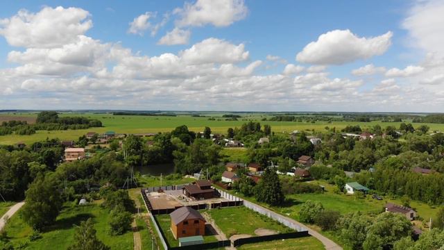 Деревня Малое Ильинское 4К смотреть онлайн