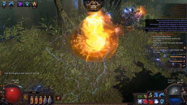 Path of Exile 3.3: Arc trap gameplay (sample video) смотреть онлайн