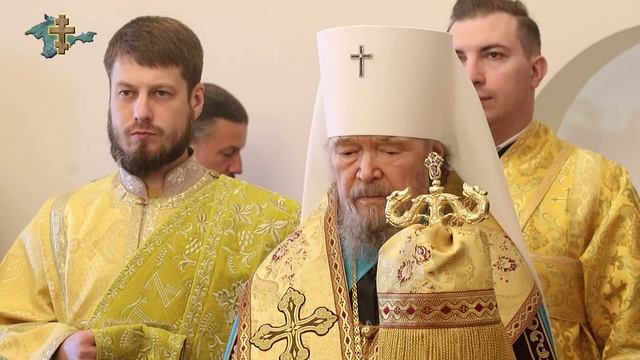 Митрополит Симферопольский и Крымский Лазарь совершил чин освящения обители монастыря в Скалистом. смотреть онлайн