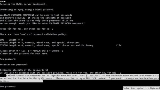 How to solve mysql secure installation problem смотреть онлайн