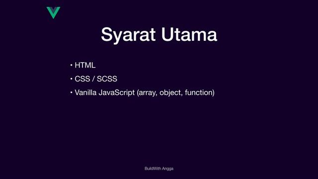 1 Perkenalan Vue JS BuildWith Angga смотреть онлайн