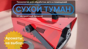 Обработка авто экотуманом при помощи A-Fogger 900W