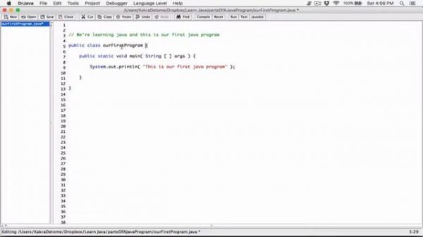 3. Analyzing the different parts of a Java Program - Learn Java