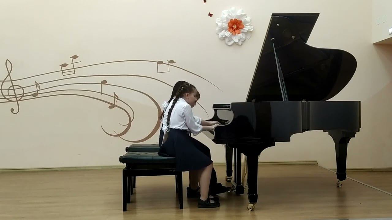 К.Гурлитт "Баллада" Заворина Злата, Гладышева Ксения, Радишевский Тимофей ДМШ Барабинского района смотреть онлайн