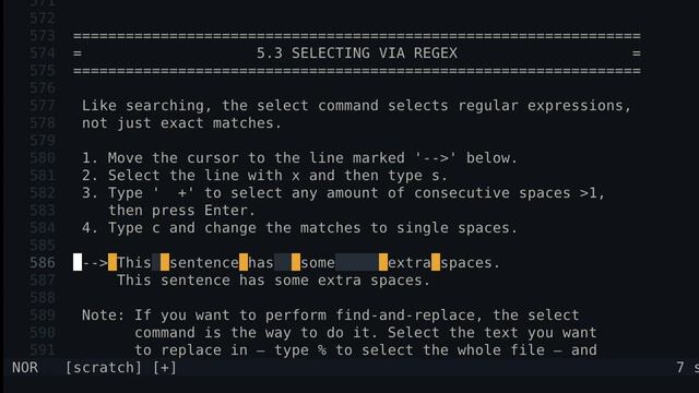 Helix Editor: Tutor 5.3 SELECTING VIA REGEX смотреть онлайн