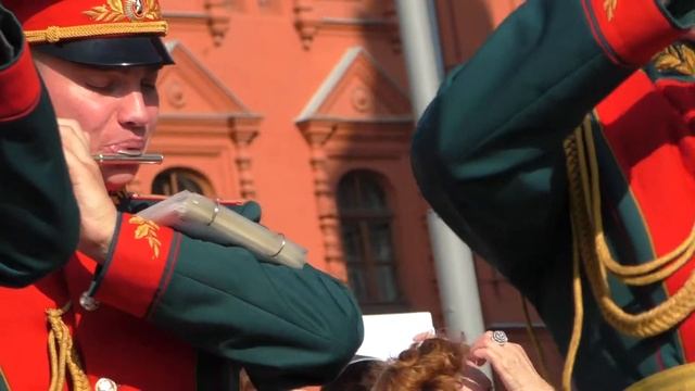 Военный Образцовый оркестр Почетного караула - На сопках Маньчжурии @ Манежная площадь 18.08.2018 смотреть онлайн