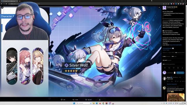 👨💻Banners Personajes 1.1👨💻 - ¿Vale La Pena? - Silver Wolf // Honkai: Star Rail En Español смотреть онлайн