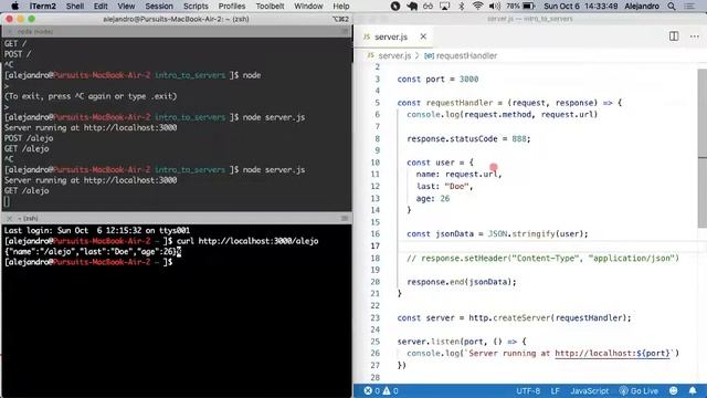 FSW6.2 - Intro to HTTP Servers Pt2 смотреть онлайн