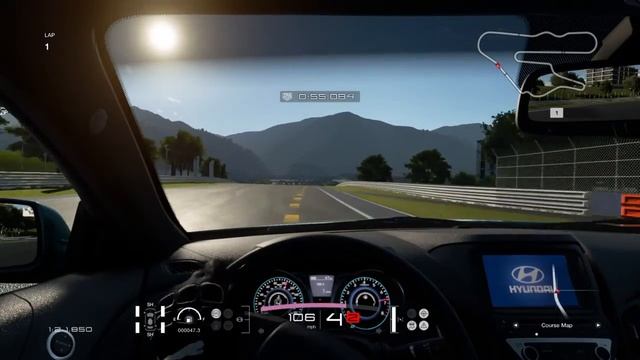Gran Turismo Sport - Hyundai Genesis @ Kyoto Driving Park смотреть онлайн