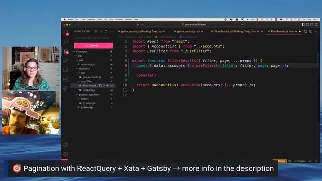 ? ?☠️ React Query Pagination with Gatsby + Xata · #GatsbyJS Treasure Hunt смотреть онлайн