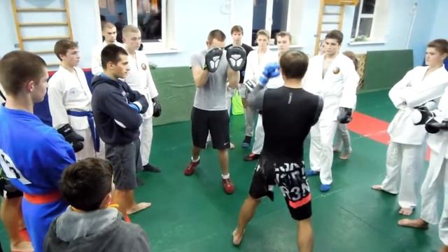 Тренировка в клубе АРБ 