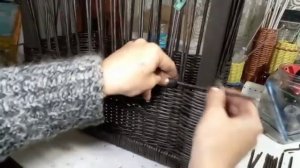 МК? Короб на каркасе. из газетных трубочек.