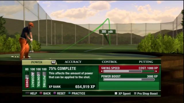 Tiger Woods PGA TOUR 12: The Masters- Swing Tuner-Power смотреть онлайн