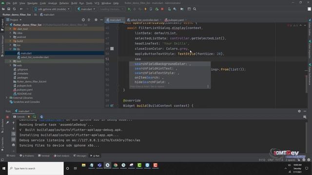 Flutter Tutorial - Filter List with GetX смотреть онлайн