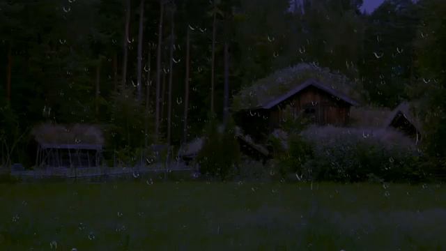 Расслабляющие звуки для сна 😴 Звуки грозы и дождя Сон Звуки Природы Облегчение бессонницы смотреть онлайн