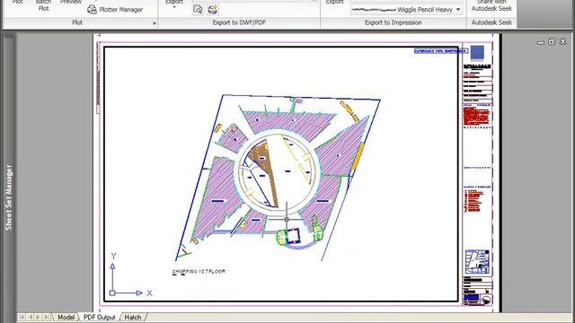 05. PDF output (AutoCAD 2010) смотреть онлайн