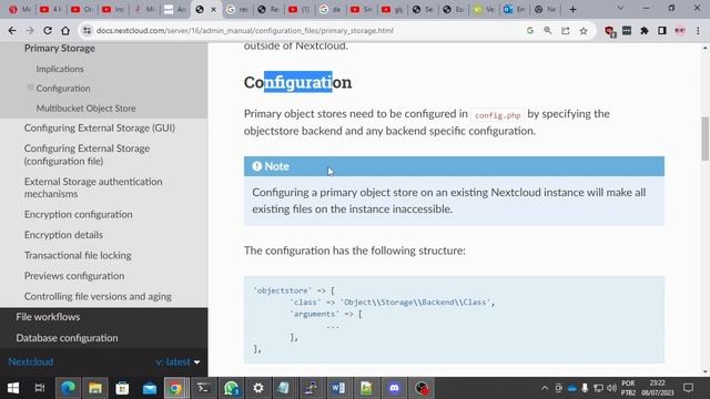 33- Ninja Nextcloud - S3 Storage Primário смотреть онлайн