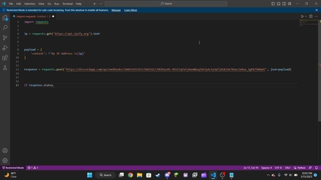 How to code a IP Grabber in Python смотреть онлайн