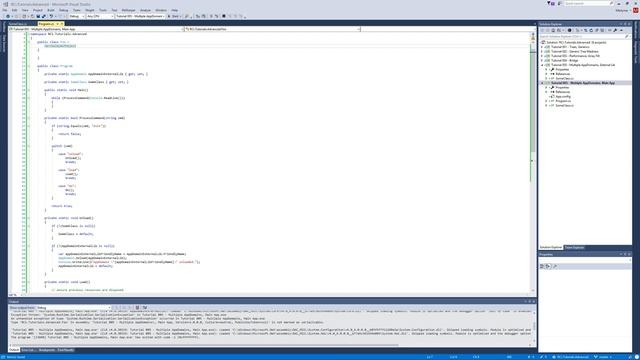 C# Advanced 5: Multiple AppDomains смотреть онлайн