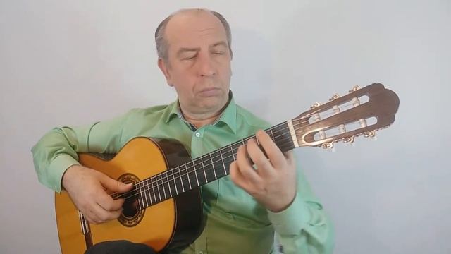"Зима" песня Юрия Лозы про девочку-весну с длинными ногами. Переложение для гитары соло. смотреть онлайн