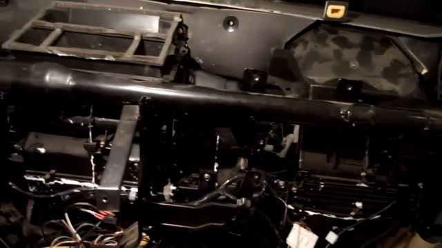 Замена радиатора печки на Чери Фора(Часть 1) смотреть онлайн