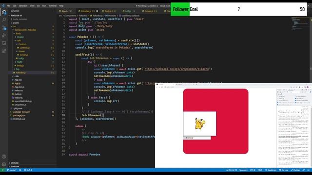 Let's make a Pokedex! React UI Frontend Dev - Part 1 смотреть онлайн