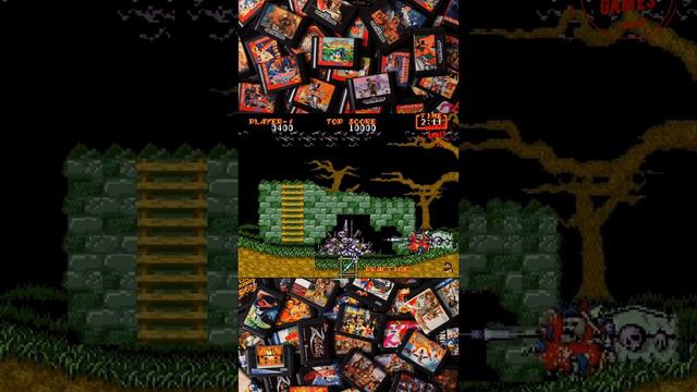 Ghouls'n Ghosts #vagnerdmitriy #ретропонедельник #sega #segamegadrive2 #shorts смотреть онлайн