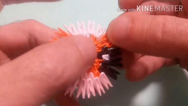 Звезда из модулей оригами (бычок) смотреть онлайн