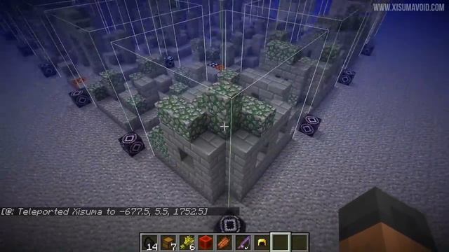 Minecraft 1.13 All 48 Underwater Ruins (Update Aquatic) Snapshot 18w09a смотреть онлайн