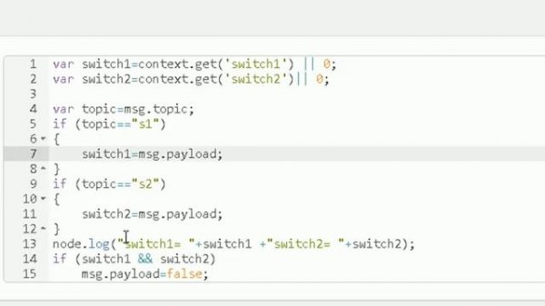 Using the Node-Red Dashboard Switch Node