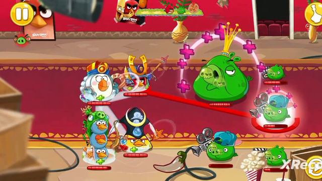 angry birds epic version 2.0 walkthrough #14 movie fever event 20 & golden pigs dungeon. смотреть онлайн