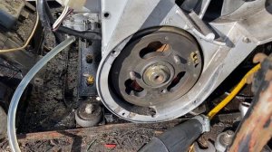 Ремонт Снегохода буран Замена зажигания