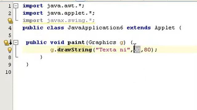 Java Applets Урок 8 - drawString смотреть онлайн