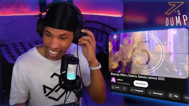 Shakira, Bizarrap, MiloJ Grammy Latino 2023 Reaccion смотреть онлайн