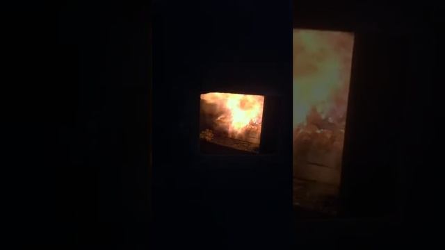 Пеллетная горелка в печке "буржуйка" смотреть онлайн